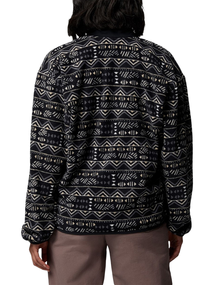 Columbia Sequoia Grove Half Zip Fleece - view 2, Black