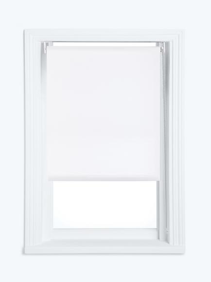 John Lewis Paper Blend Roller Blind, Off White - view 2, Off White