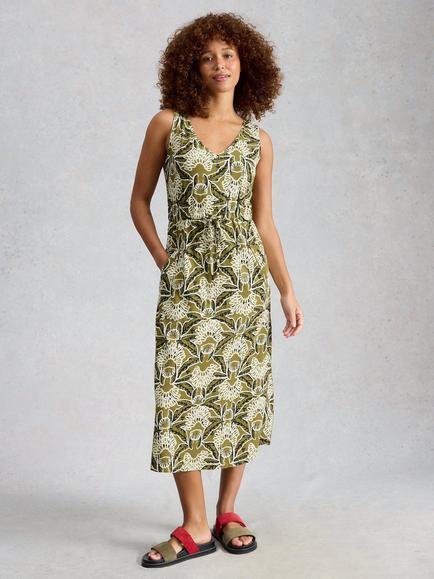White Stuff Heidi Dress, Green, Green