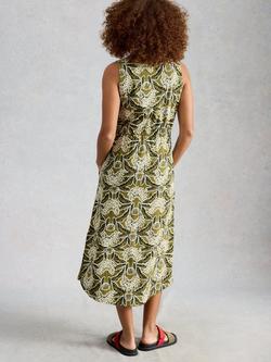 White Stuff Heidi Dress, Green - view 2, Green