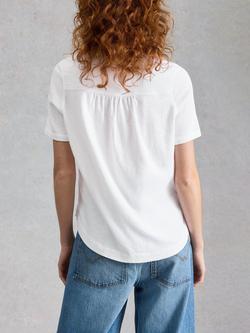 White Stuff Annie Double Cloth Shirt, White - view 2, White