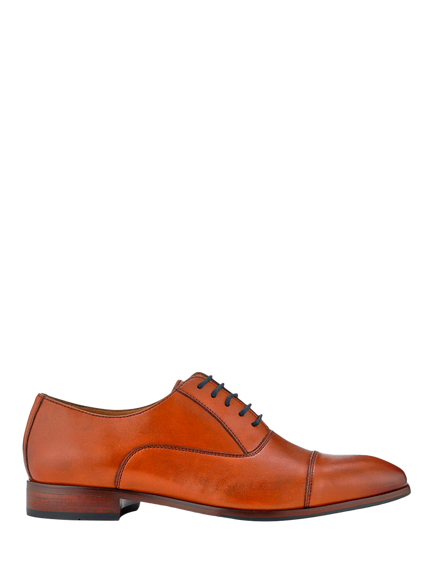 Jones Bootmaker Marvin Leather Oxford Shoes, Tan, Tan