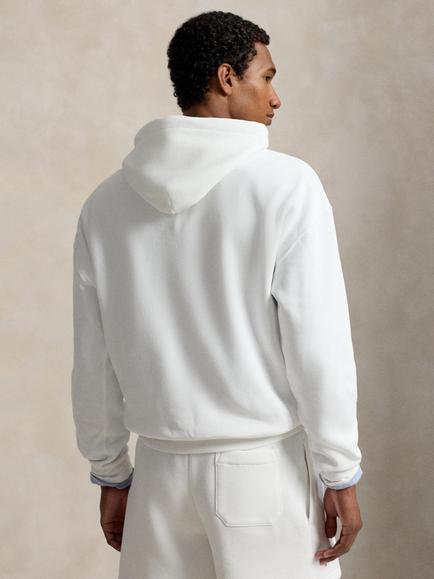 Polo Ralph Lauren x Wimbledon 2026 Cotton Rich Fleece Hoodie, White - view 2, White