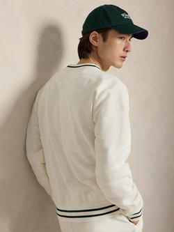 Polo Ralph Lauren X Wimbledon 2026 Cotton Sweatshirt, Deckwash White - view 2, Deckwash White