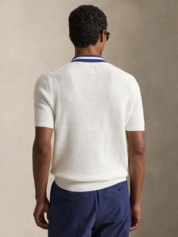 Polo Ralph Lauren X Wimbledon 2026 Cotton Regular Fit Sweater Polo Shirt, Classic Oxford White - view 2, Classic Oxford White