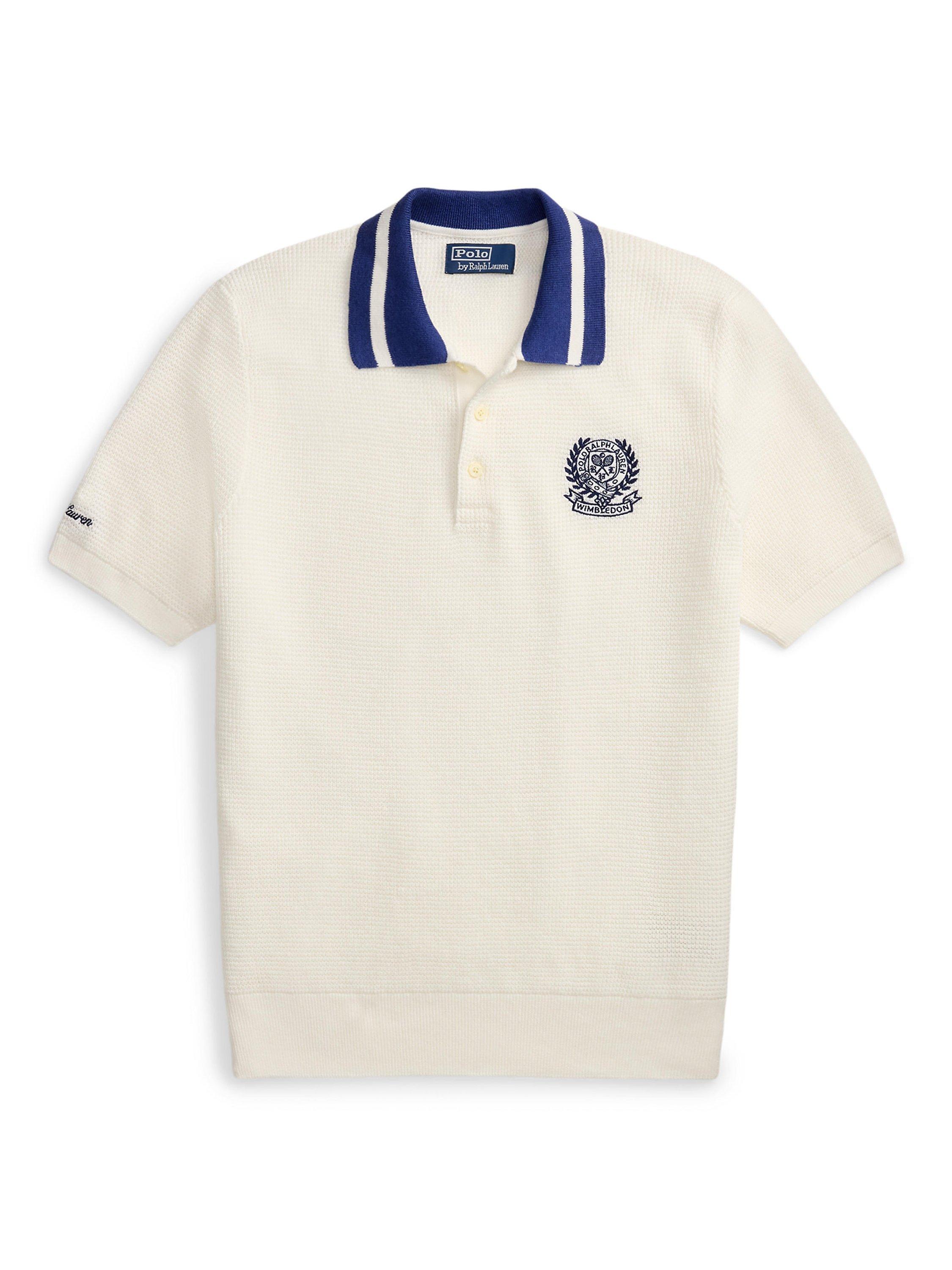 新品未使用　タグ付き　Polo Ralph Lauren Wimbledon Polo Ralph Lauren X Wimbledon 2026 Cotton Regular Fit Sweater Polo