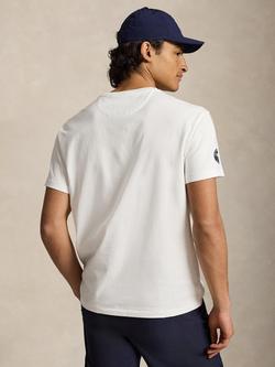Polo Ralph Lauren X Wimbledon 2026 Polo Bear Cotton Regular Fit Short Sleeve T-Shirt, White - view 2, White