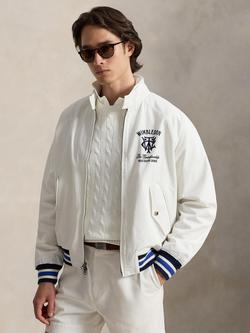 Polo Ralph Lauren Wimbledon 2026 Cotton Jacket, Deckwash White - view 2, Deckwash White