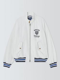 Polo Ralph Lauren Wimbledon 2026 Cotton Jacket, Deckwash White, Deckwash White