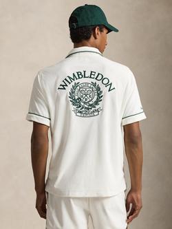 Ralph Lauren Wimbledon Knitted Shirt, White - view 2, White