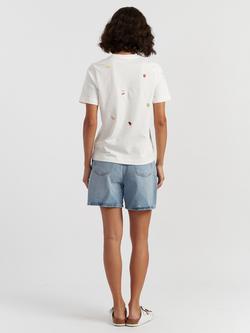 Chinti & Parker Snoopy Fruit T-Shirt - view 2, Cream