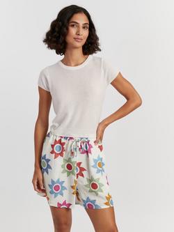 Chinti & Parker Air Pure Cashmere T-Shirt, Cream