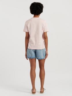 Chinti & Parker Snoopy Apple T-Shirt - view 2, Light Pink