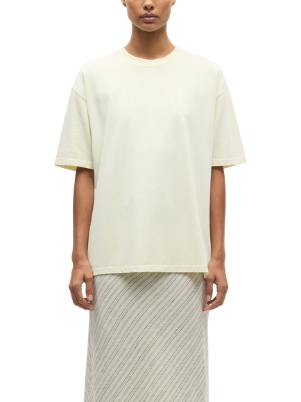Samsøe Samsøe Eira Cotton T-Shirt, Ethereal Green, Ethereal Green