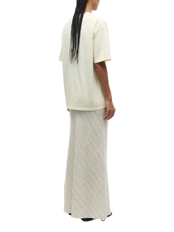 Samsøe Samsøe Eira Cotton T-Shirt, Ethereal Green - view 2, Ethereal Green