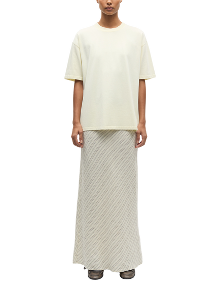 Samsøe Samsøe Agneta Linen Maxi Skirt, Cream, Cream