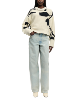 Samsøe Samsøe Harper Jeans, Pale Cloud, Pale Cloud