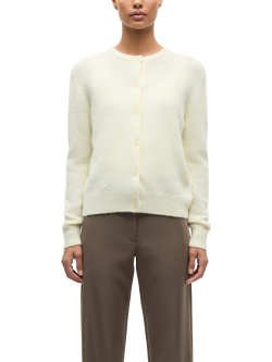 Samsoe & Samsoe Nor Cardigan, Cream, Cream