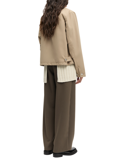 Samsøe Samsøe Robinson Barn Jacket, Brown - view 2, Brown