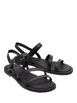 TOMs Kira Strappy Sandals - view 2, Black