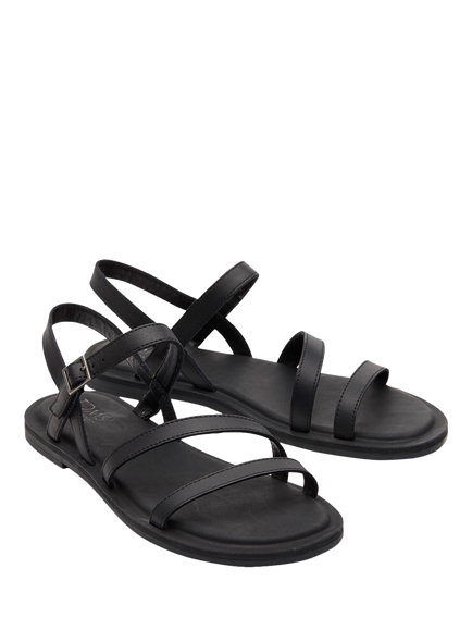 TOMs Kira Strappy Sandals - view 2, Black