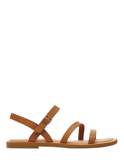 TOMs Kira Strappy Sandals, Tan