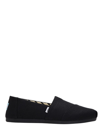 TOMS Alpargata Classic Espadrille Shoes, Black, Black