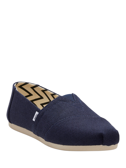 TOMS Alpargata Classic Espadrille Shoes, Navy - view 2, Navy