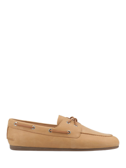 Sperry Slim Leather Boat Shoes, Tan