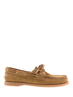 Sperry Authentic Original Leather 2 Eye Boat Shoes, Tan, Tan