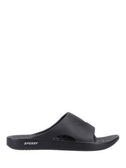 Sperry Flow Moulded Slider Sandals, Black, Black