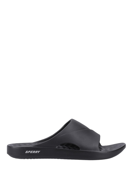 Sperry Flow Moulded Slider Sandals, Black, Black