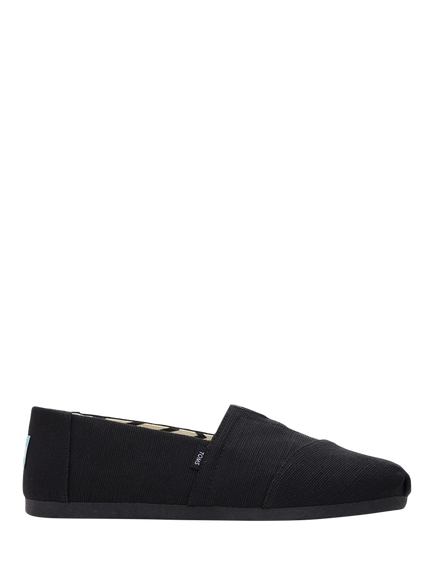 TOMS Alpargata Canvas Espadrilles, Black, Black