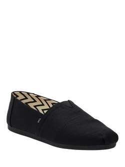 TOMS Alpargata Canvas Espadrilles, Black - view 2, Black