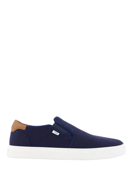 TOMS Baja 2.0 Slip On Trainers, Navy, Navy