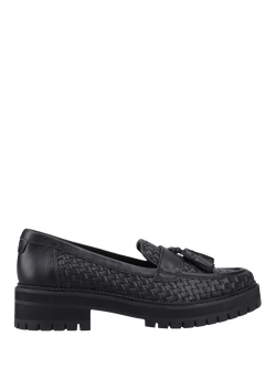TOMS Cara Woven Loafers, Black
