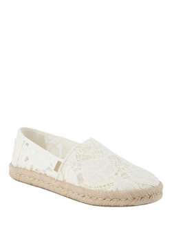 TOMS Alpargata Rope 2.0 Platform Espadrilles - view 2, White