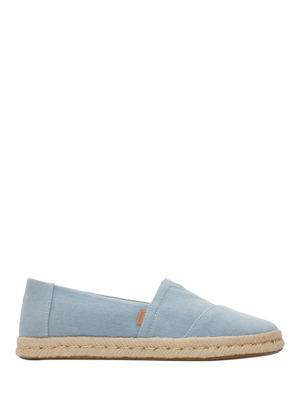 TOMS Alpargata Rope 2.0 Platform Espadrilles, Light Blue, Light Blue
