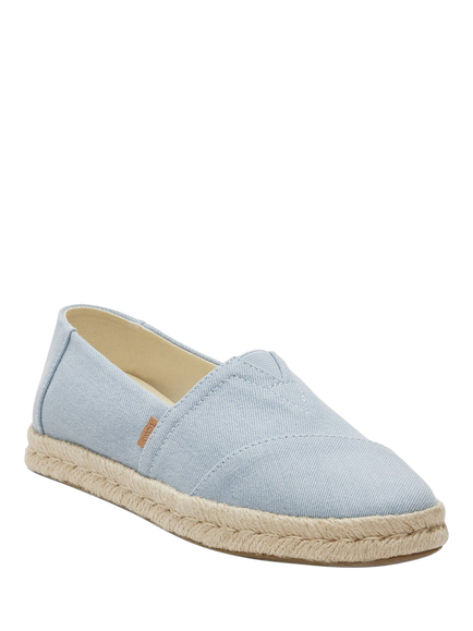 TOMS Alpargata Rope 2.0 Platform Espadrilles, Light Blue - view 2, Light Blue