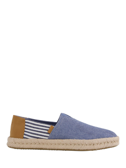 TOMS Alpargata Rope 2.0 Platform Espadrilles, Navy, Navy