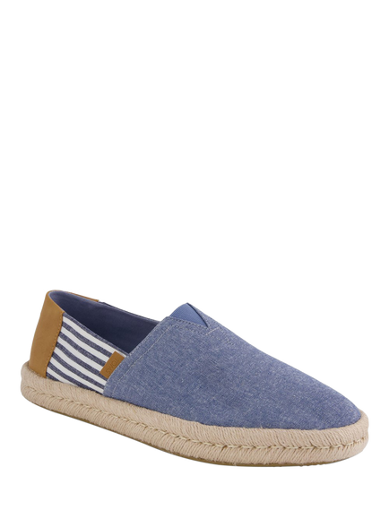 TOMS Alpargata Rope 2.0 Platform Espadrilles, Navy - view 2, Navy