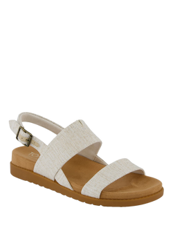TOMS Marin Strappy Slingback Sandals, Natural - view 2, Natural