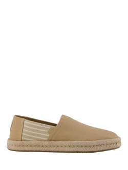 TOMS Alpargata Rope 2.0 Platform Espadrilles, Oatmeal, Oatmeal