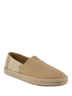 TOMS Alpargata Rope 2.0 Platform Espadrilles, Oatmeal - view 2, Oatmeal