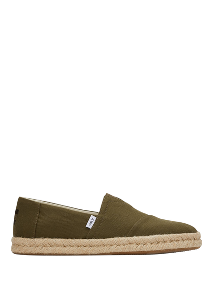 TOMS Alpargata Rope 2.0 Espadrilles, Natural, Olive