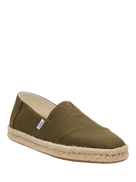 TOMS Alpargata Rope 2.0 Espadrilles, Natural - view 2, Olive