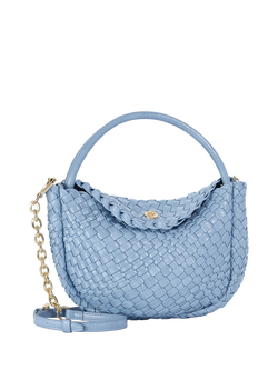 Dune London Dinideliberate Woven Grab Bag, Pale Blue