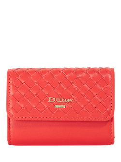Dune London Kelsey Woven Purse, Red