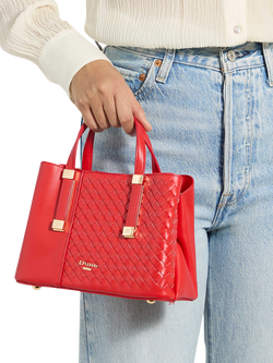 Dune London Dinkydorry Woven Grab Bag - view 2, Red