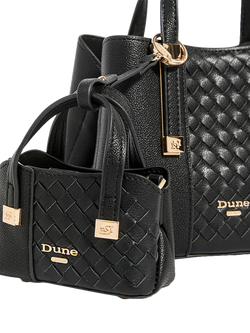 Dune London Small Dorry Tote Bag Charm - view 2, Black